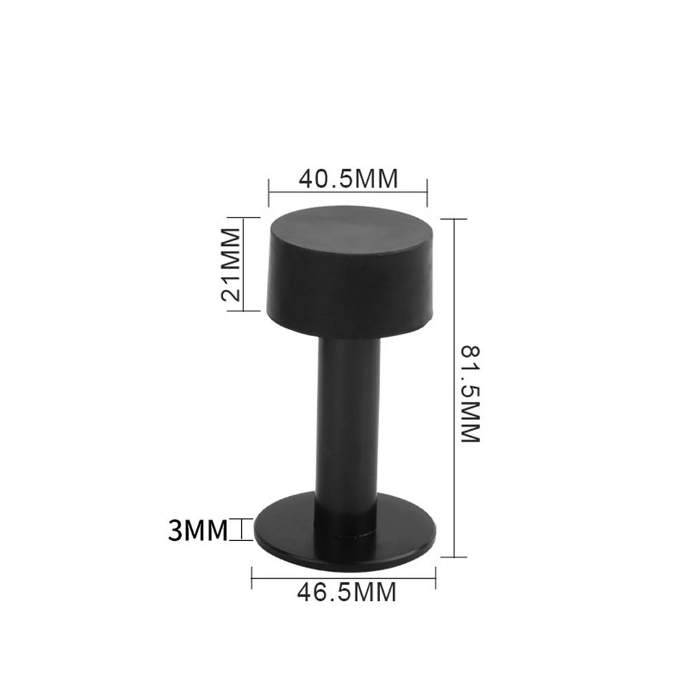 Nail-free Door Stopper Punching/No Punching Door Suction New Doorstop Wall Mounted