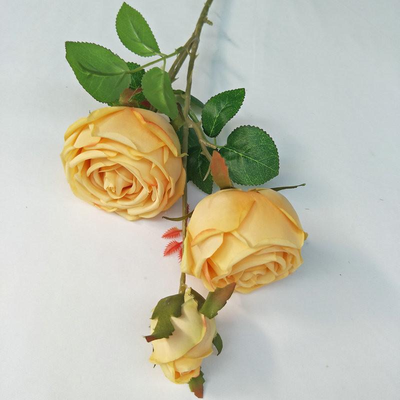 Elegant Artificial Silk Rose Bouquet For Home And Event Decoration