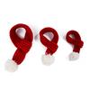 Christmas Knitted Scarf Creative Pet Scarf for Cats and Dogs Pet Supplies Holiday Atmosphere Dress up Cat Scarf Winter Warmth