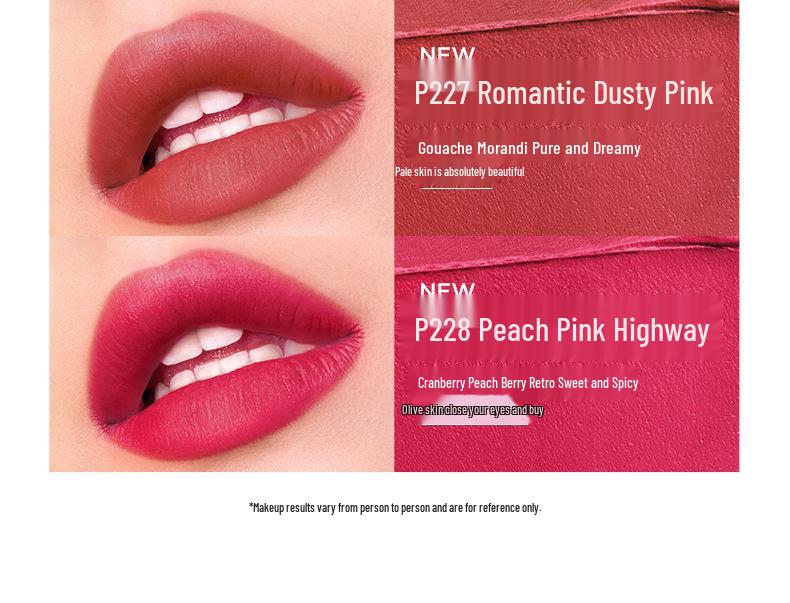 Colorkey Блеск для губ - Женская матовая нюдовая серия и зеркальная помада с эффектом водного сияния