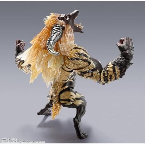 НАРОДЫ ТАМАШИИ SH. MonsterArts Серия Monster Hunter Разящий Раджан Приблизительно 200 мм ПВХ АБС Окрашенная Подвижная Фигурка
