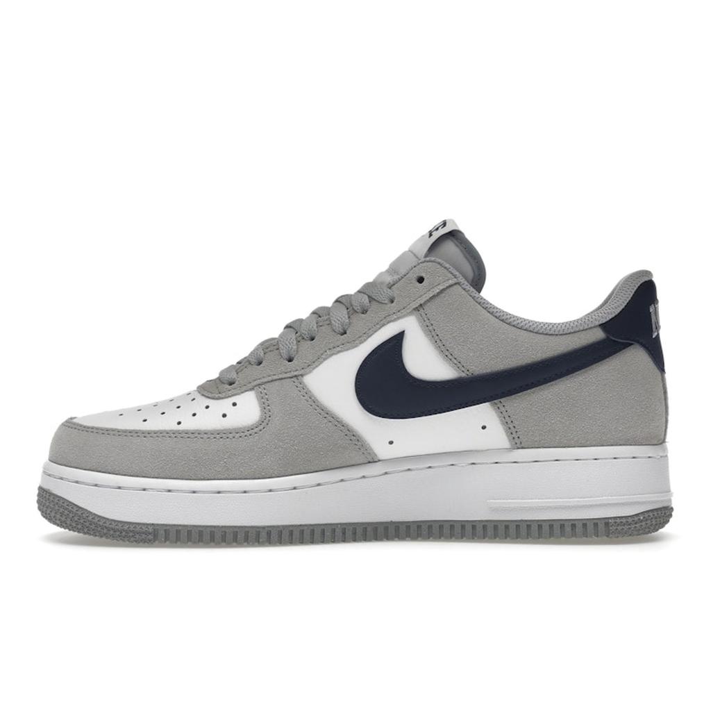 Nike Мужские кроссовки Air Force 1 07 Georgetown серые светло-дымчато-серые Summit-White FD9748-001