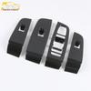 2020 GS4 Glass Switch Panel Sticker: Car Door Window Armrest Button Frame
