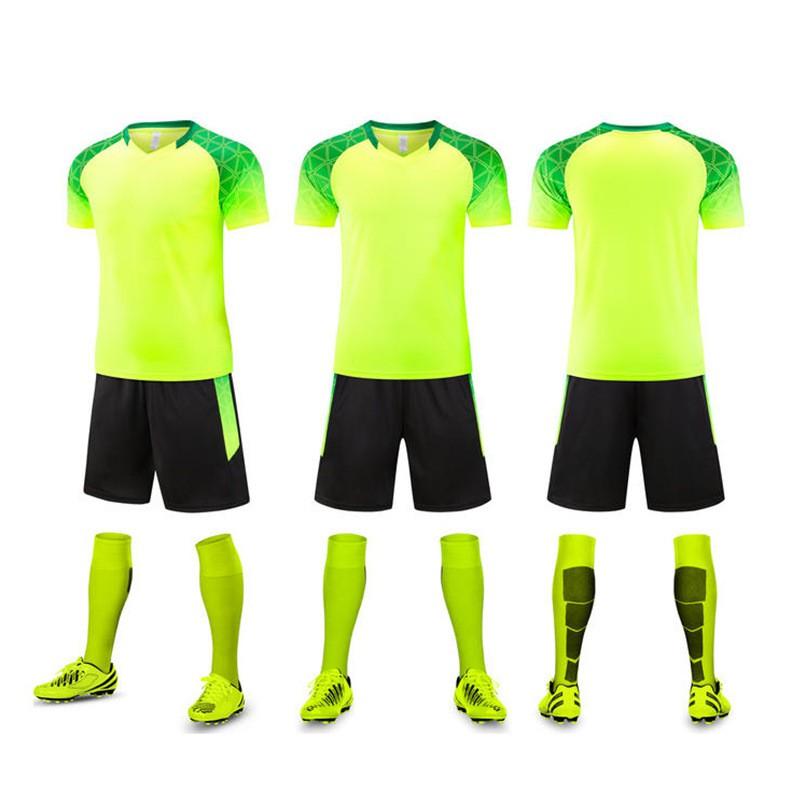 Custom Printed Sportswear Set Soccer Training Competition Lightweight Breathable Performance Jersey Unisex