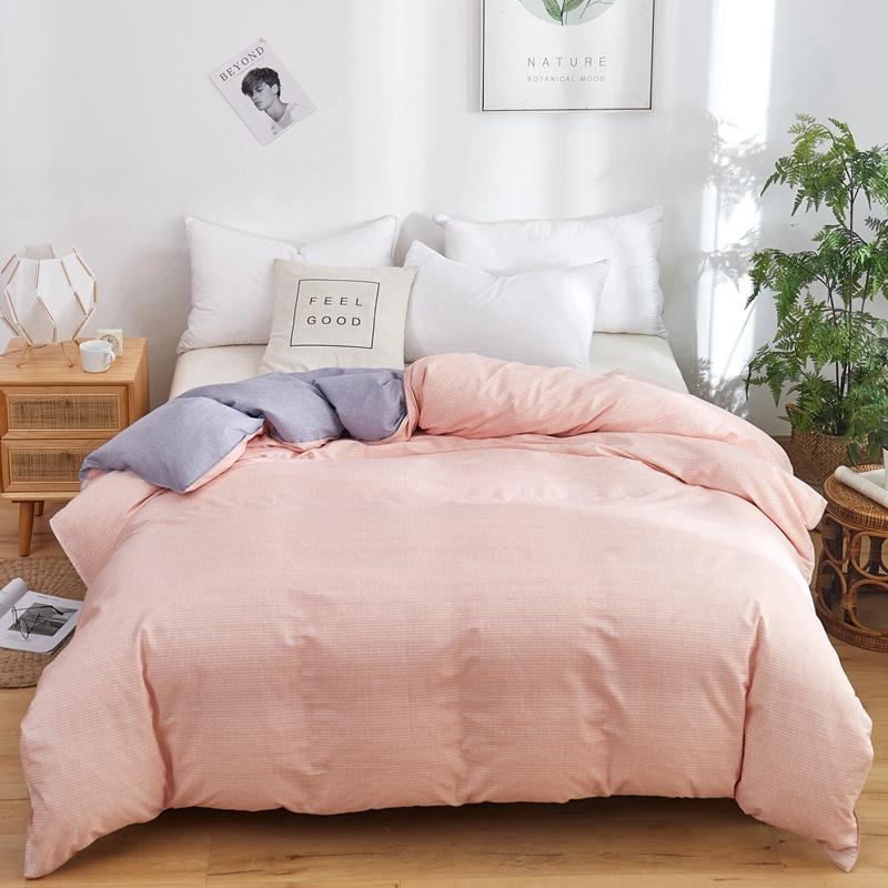 Пододеяльник с абстрактными полосками и волнами, геометрический узор, постельное белье размера «queen-size», 100% хлопок, пододеяльник с застежкой-молнией для детей и взрослых