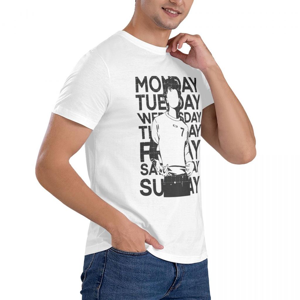 Мужская винтажная футболка с коротким рукавом, хлопковая, повседневная, удобная, оверсайз