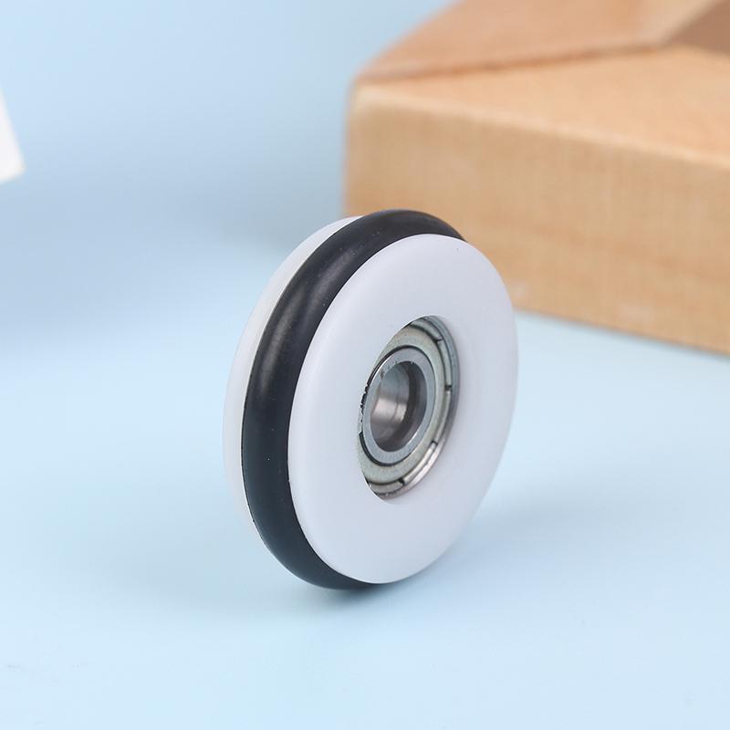 6*28*8Mm Buna-N Rubber O Rubber Ring Silent Elastic Wheel 696 Bearing Roller Mute Elasticity Roller Pulley