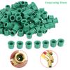 50/100Pcs Rubber Gasket HVAC Hose Manifold Sealing O-Ring Repair Kit For R410A/R134A 1/4" Quick Coupler Charging Gaskets