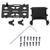 Aluminum Alloy Battery Tray Kit with ESC Bracket Rear Shock Tower Corrosion Resistance for AXIAL