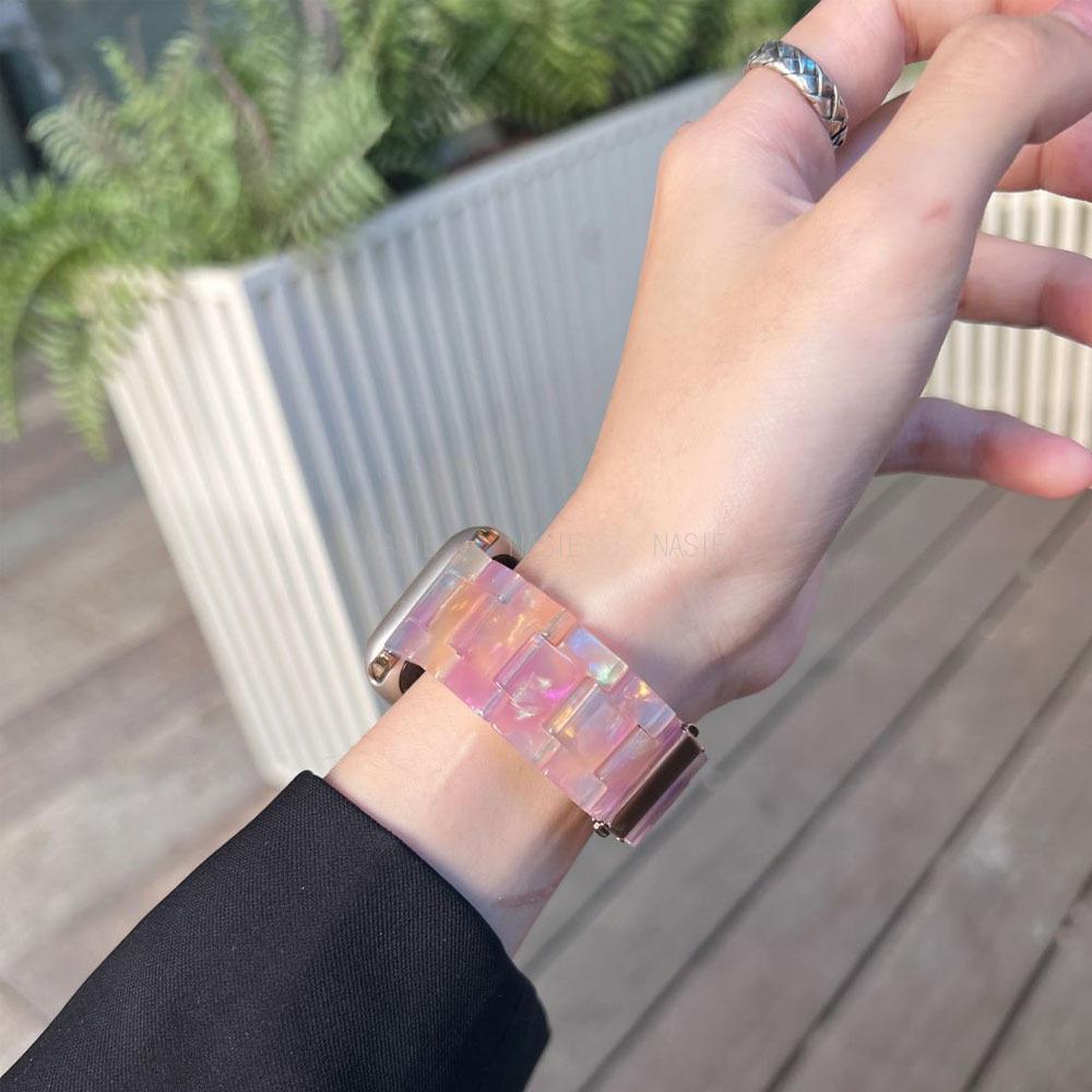 Женский роскошный полимерный ремешок для Fitbit Versa 4 3 2 1, браслет, ремешок для браслета Fitbit Sense 2, аксессуары