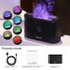 Aroma Diffuser Air Humidifier Ultrasonic Cool Mist Maker Fogger Led Lighting Simulation Colorful Essential Oil Flame Lamp Difuso