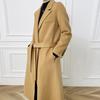 100% Wool Women Coat MODERN NEW SAGA Winter Warm Wool Long Coat High Quality Autumn Wool Long Jacket Pea Coat Handmade Cashmere Overcoat