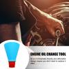 Plastic Oil Drain Funnel for Car Maintenance Ergonomic Automotive Oil Change Funnel Reusable Easy Oil Change & Drainage Versatile Car Repair Tool
