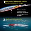 new arrival CHINA fishing lure minnow artificial fishing lure 75mm 7.8g with 3d eyes minnow  lure promotion