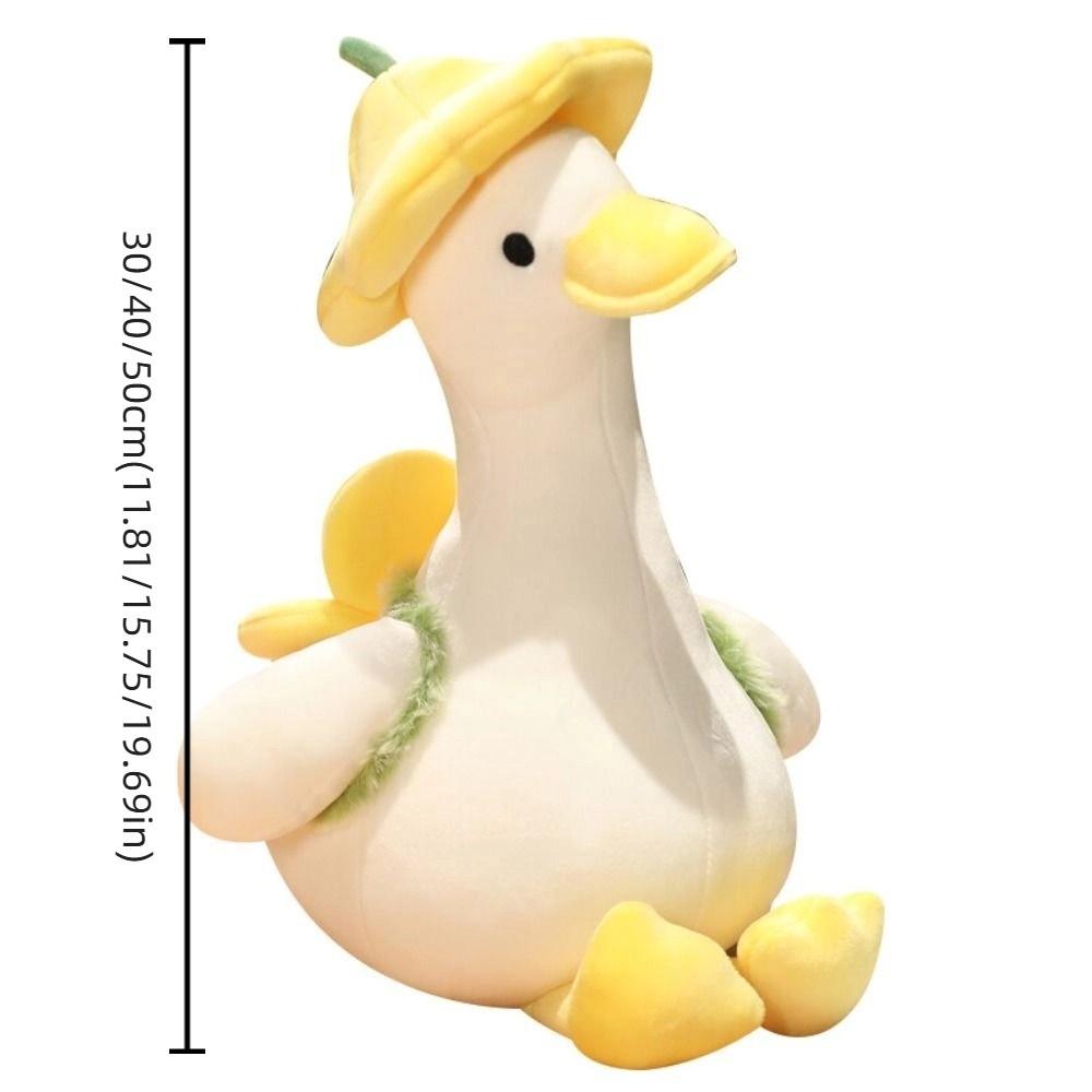 Flower Hiking Duck Appease Doll PP Cotton Spring Outing Duck Stuffed Doll Children Gift