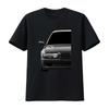 E38 750 Classic Retro Автомобильная Мужская Футболка Половина Переднего Вида Дизайн винтажный Стиранная дизайнерская одежда homme графика Растянутая
