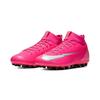 Nike Mercurial Superfly 7 Academy KM AG Удобные Противоскользящие Прочные Средние Детские Футбольные Бутсы Детские Футбольные Бутсы Розовый DB5610-611