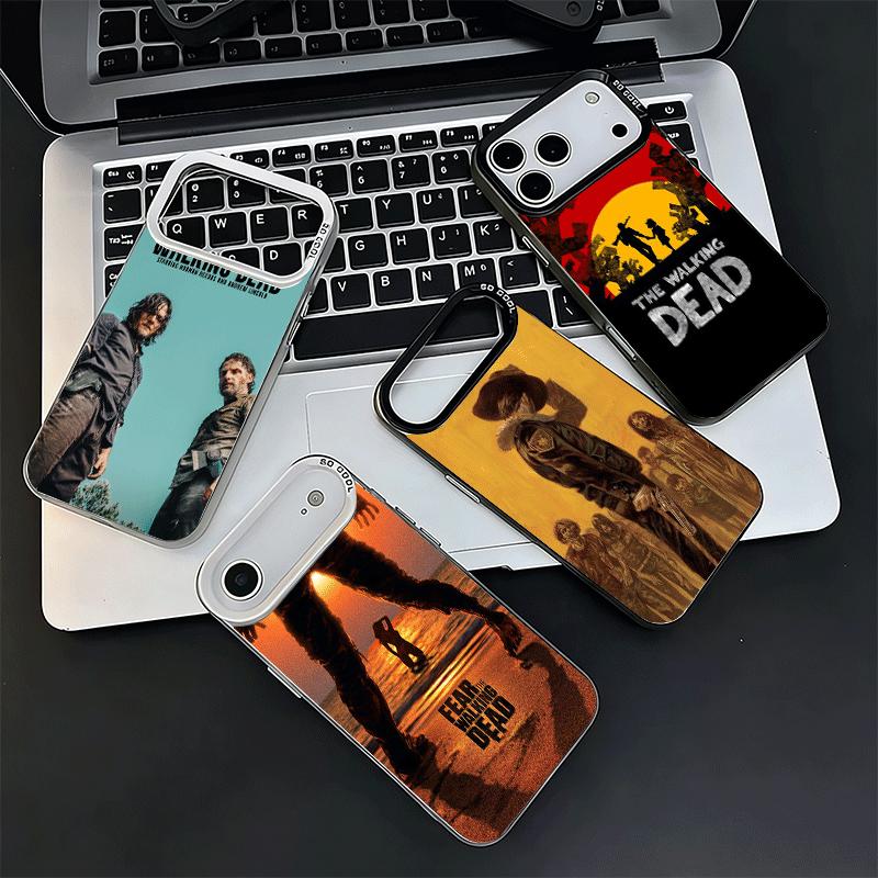 Мягкий чехол для телефона The Walking Dead для iPhone 15 16 17 Pro Max 17Air 16E 14 Plus 13 12 Mini Ударопрочный чехол Задняя панель