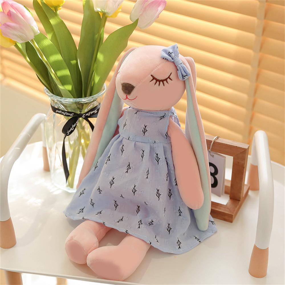 Adorable Cartoon Rabbit Plush Doll Soft Stuffed Toy Kid Hugging Pillow Gift