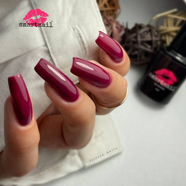 055 Smartnail Hybrid Varnish 6мл 6г пастельно-красный