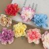 Модная заколка для волос в виде цветка пиона, красочные искусственные цветы, заколки для волос, новая имитация цветка