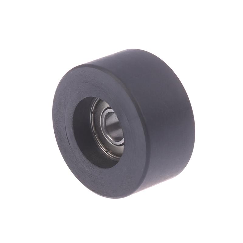 1 шт. плоский роликовый ролик для мебели, двери, окна, витрины, шкафа, направляющие, аксессуары, пластиковый помпон, нейлоновый подшипник, шкив