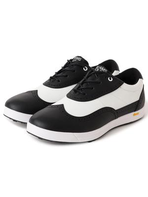 Shoes Wingtip Spikeless Shoes BLACK [Beams Golf] <WOMEN> 23.5