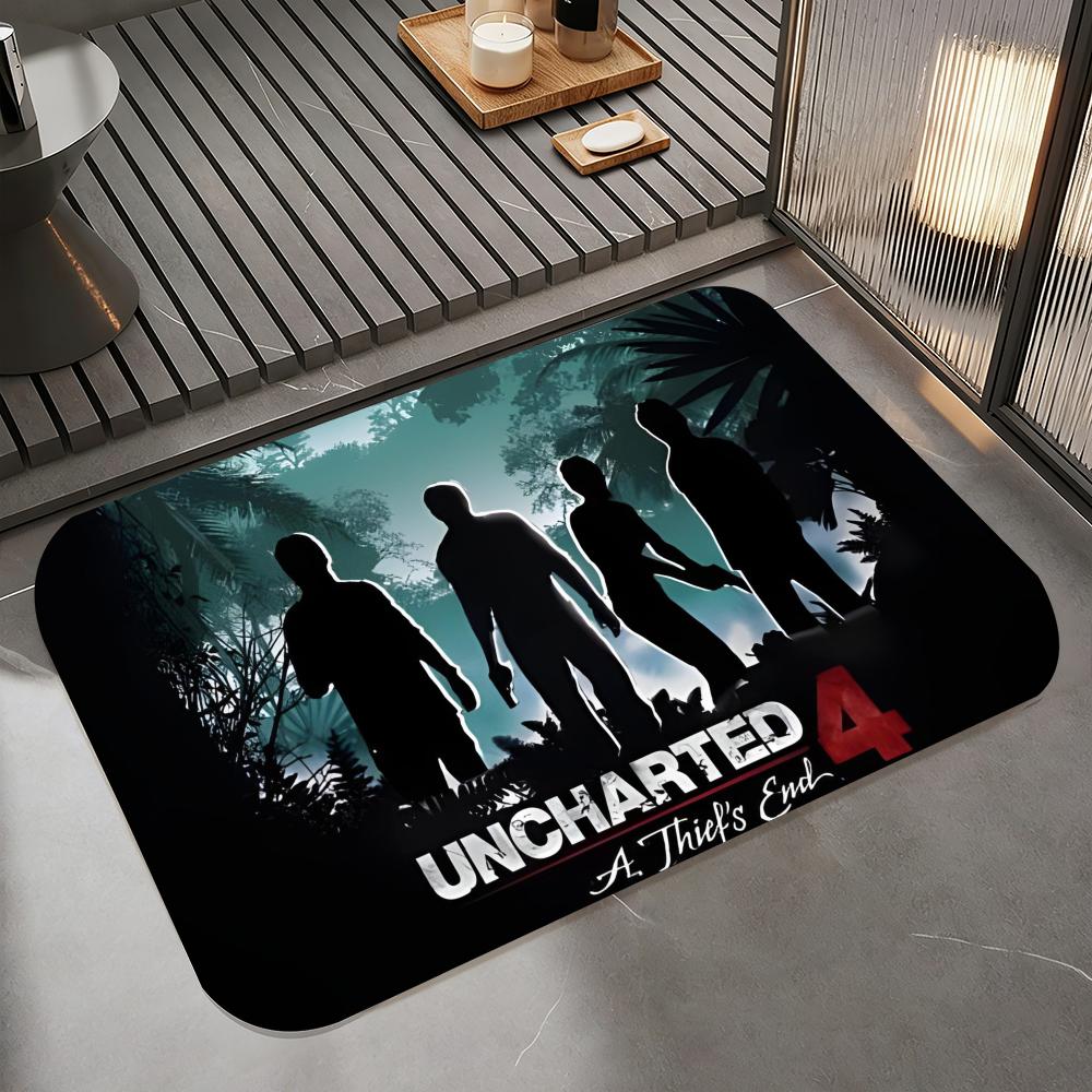Игровой коврик U-Uncharted, коврик для ванной из диатомита, быстросохнущий, впитывающий, нескользящий коврик для двери