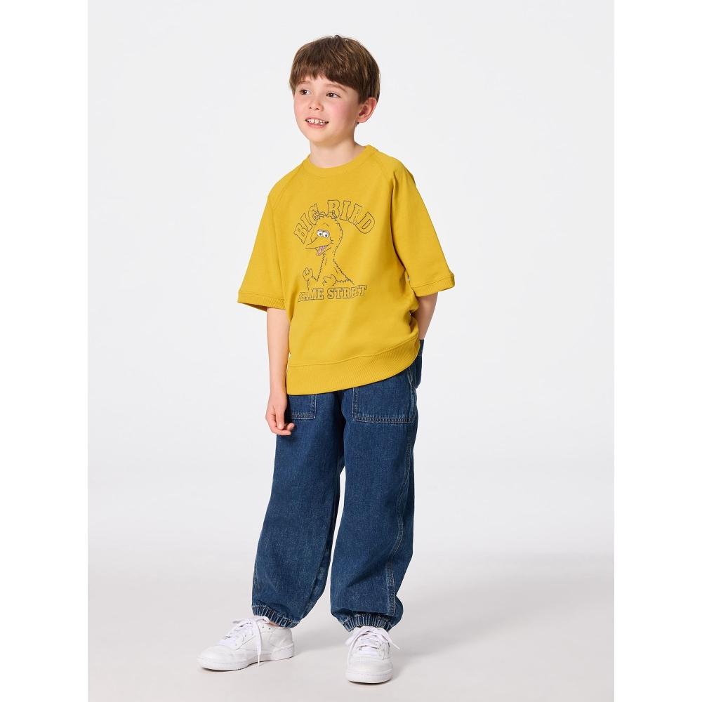 GU by Uniqlo Детский унисекс свитер T Sesame streET