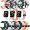Comfortable Silicone Band with Magnetic Lock Breathable Accessory Sweat Resistant Silicone Watch Strap for Watch Fit3