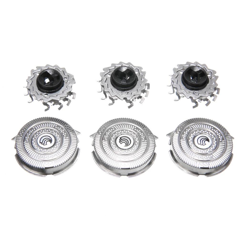 High-quality Hq9 Shaver Head For Philips Shaver Fully Washable 3 Rotary Blades Waterproof 30 Minutes Runtime