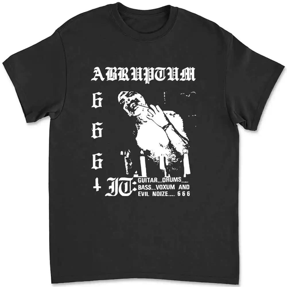 Футболка Abruptum Блэк-метал Мелодик-дэт Хоррор-фильм Dsbm Вампир Nwobhm Z4O4