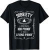 Living Proof - Футболка на годовщину трезвости, трезвая, АА, НА, выздоровление, размер S-5XL, унисекс