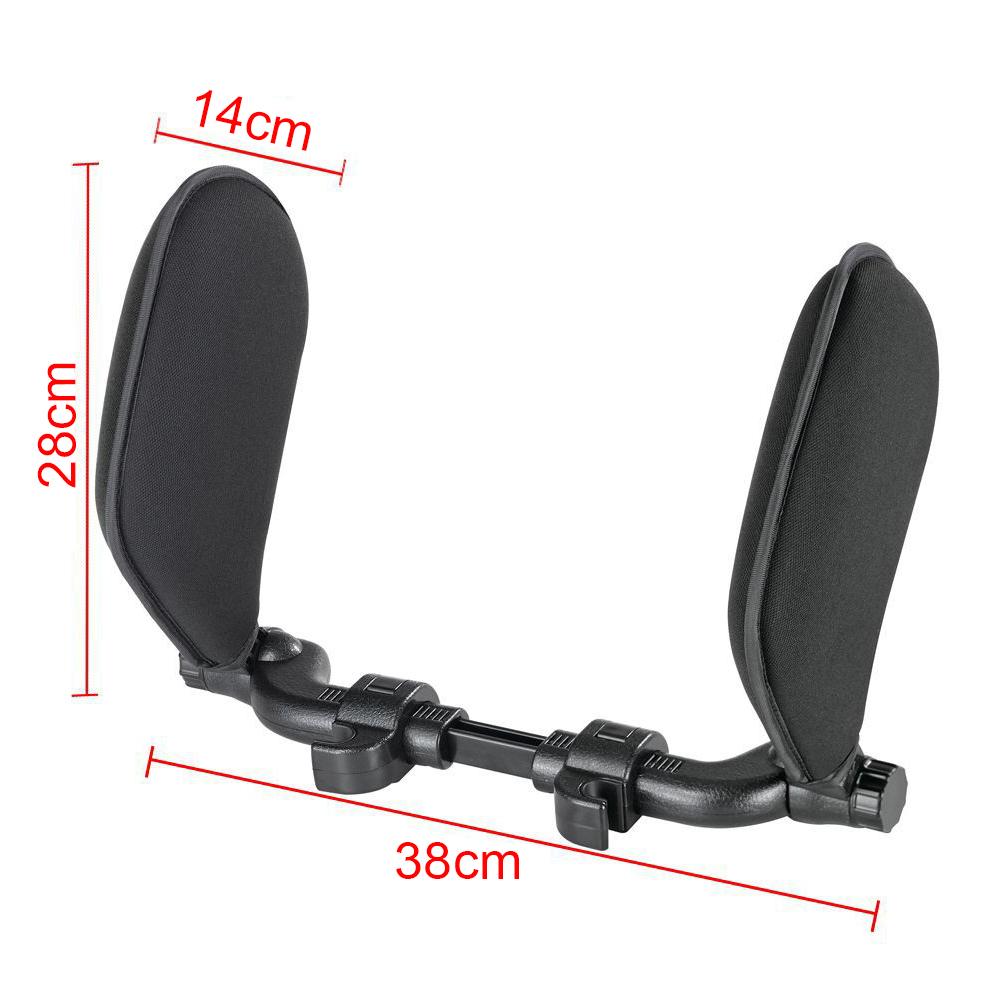 Подушка для сна в путешествиях Подголовник для автокресла Сетчатая ткань Автоаксессуары Для детей Взрослых Боковая поддержка головы Подушка для поддержки шеи