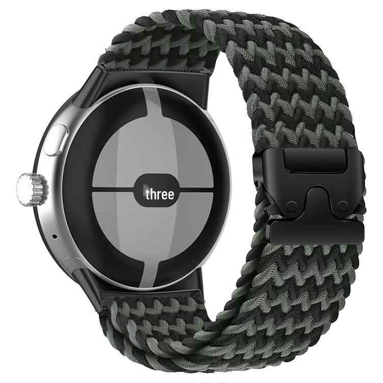 Плетеный нейлоновый ремешок для часов Paracord для Google 41MM/45MM