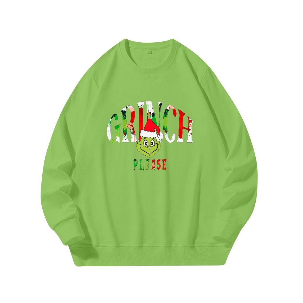 Женский повседневный и модный свитер с круглым вырезом, свободный свитер с круглым вырезом и принтом