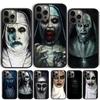 Чехол-накладка 'Ужасный монах' для iPhone 17 Air 15 16 14 13 12 Pro Max 11 Pro Max Plus Coque Shell