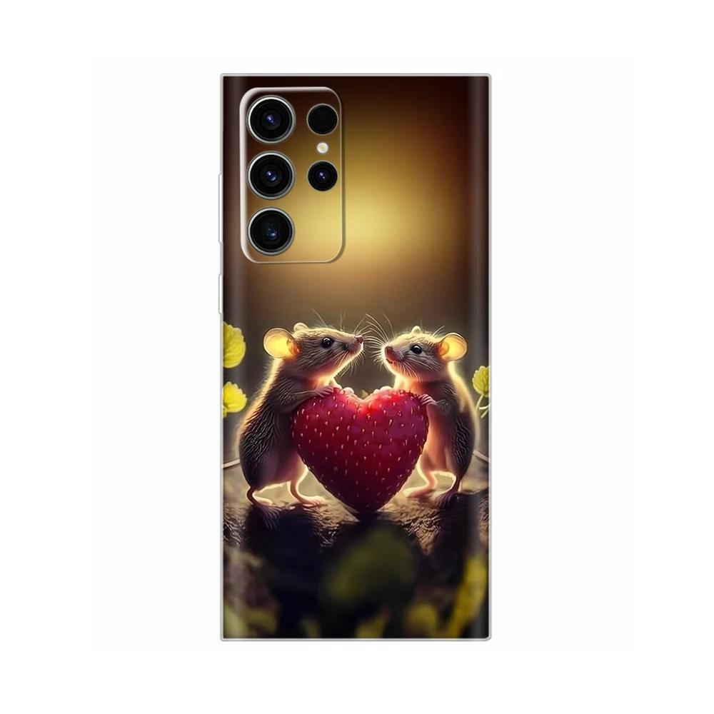 Mobile Phone Bag Case For Samsung S23 Ultra Soft Silicone Back Cover for Samsung Galaxy S23 Plus GalaxyS23 Cases Shell Para Etui
