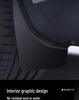 Tesla Model Y3 TPE Короткие крылья Аксессуары для модификации автомобиля