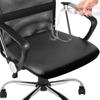 Office Desk Chair Seat Covers Waterproof Oil-Proof PU Leather High Chair Cover Stretch Computer Chair Slipcovers