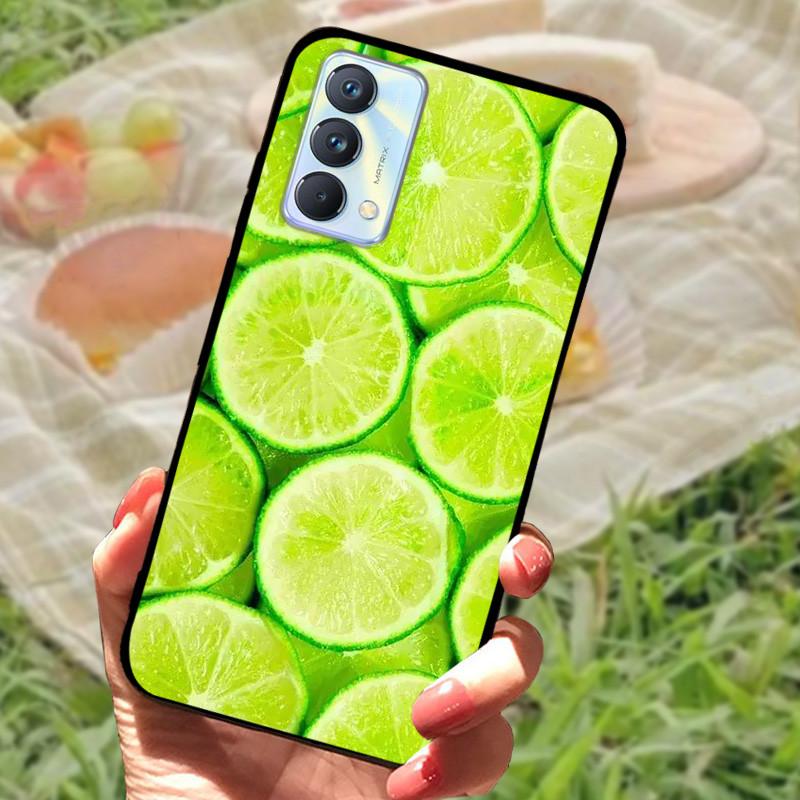 Чехол для Realme GT Master Edition Мраморный painted Cover Мягкий силиконовый ударопрочный чехол для телефона Для Realme GT Master Coque Бампер