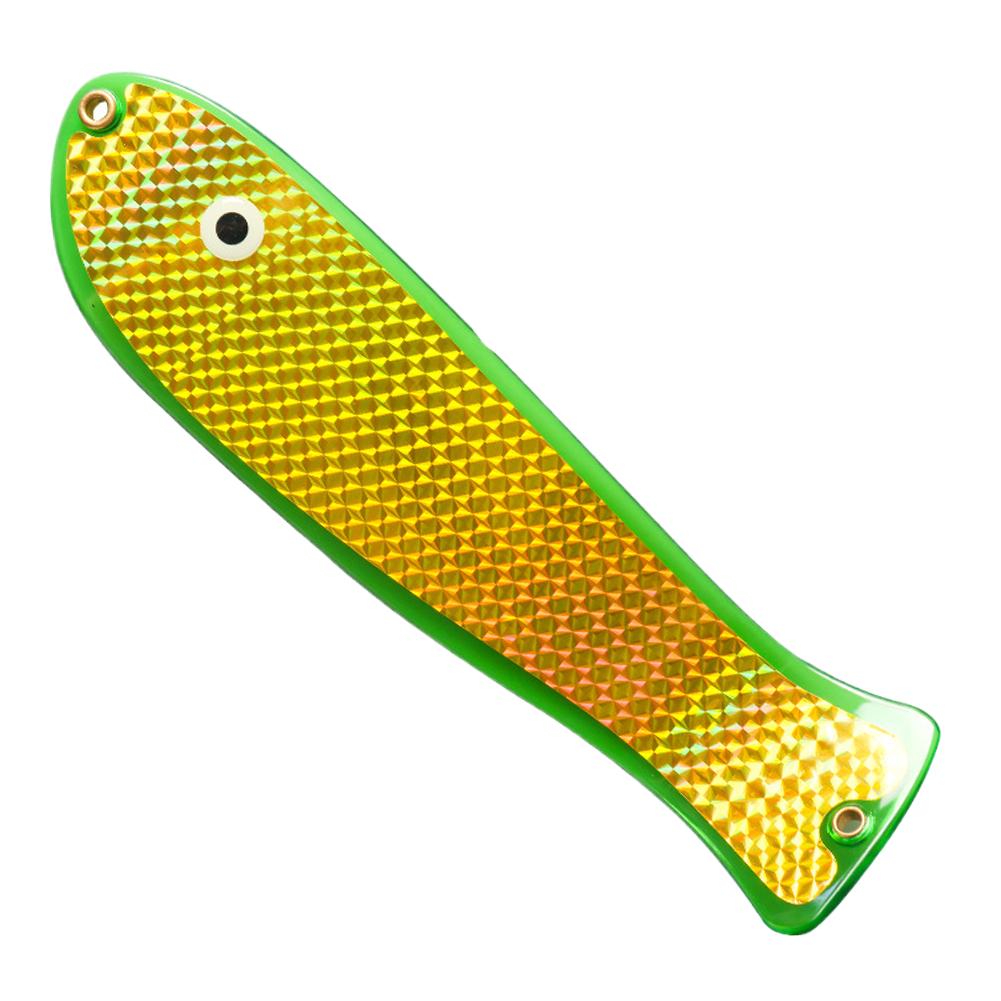 Форма рыбы, полезная мигалка для рыбалки, светоотражающая приманка для рыбалки, мигалка для соленой воды