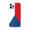 Coque iPhone - Drapeau Tchéquie - iPhone 12 Pro Max - Souple - Multicolore - Verticale