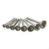 8 Pieces Grinding Burr Bit Set 10-25mm Rotary 0.24" Shank for Tools Glass Polishing