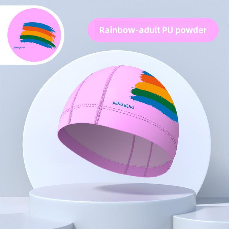 Водонепроницаемая дышащая шапочка для плавания с полиуретановым покрытием для взрослых мужчин и женщин