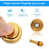 2 в 1 металлический спиннинг волчок Fidget Spinner для взрослых детей точные игрушки гироскоп подарок нержавеющая сталь керамическая бусина