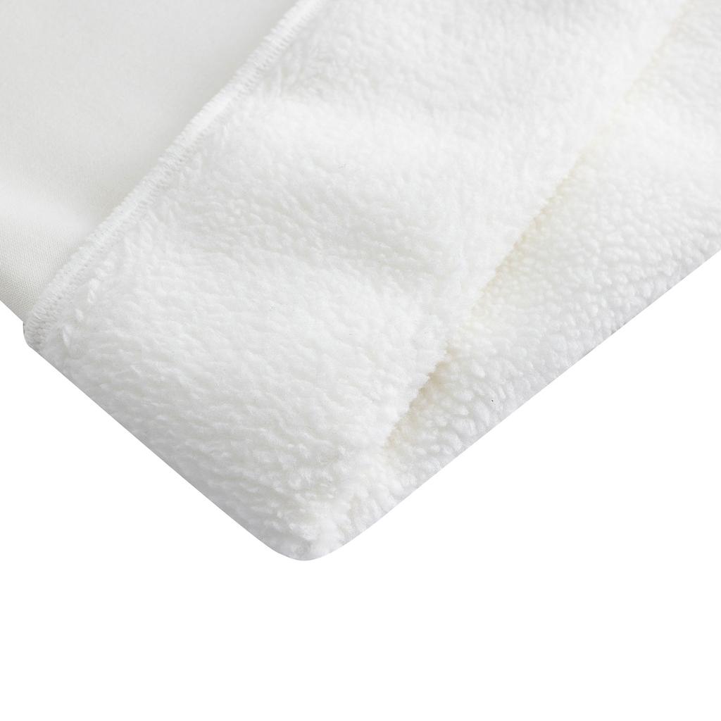 Anta Флис Повседневная Мода Спорт Удобный Свободный Пуловер Пара Толстовка Толстая Теплая Толстовки Унисекс Слоновая кость 972618704N-3