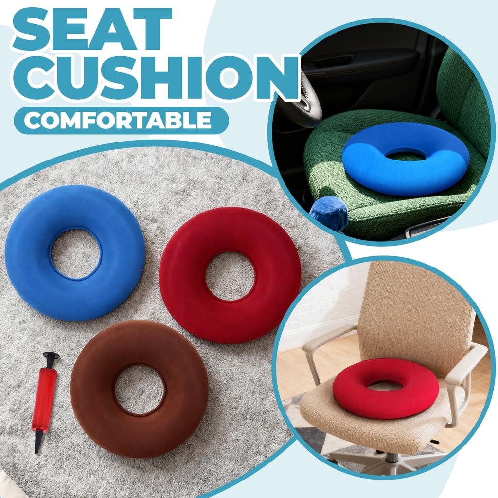 Подушка-пончик, Подушка-пончик Подушка для облегчения боли в копчике Подушка от геморроя Подушка для геморроя, простаты, пролежней, беременности, послеродового периода и многого другого.