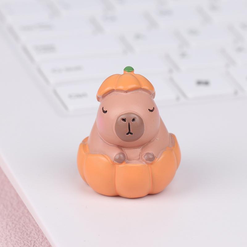 1Pc Cute Anime Capybara Blind Box Simulation Animal Cartoon Figure Toys Doll Children Girls Birthday Christmas Gift