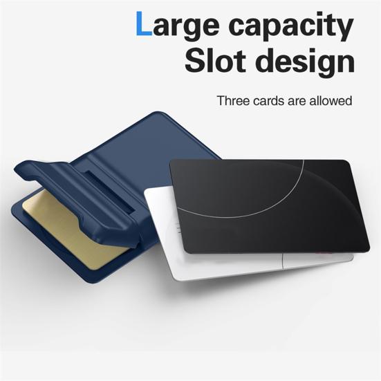 Магнитный держатель для телефона-кошелька с 3 слотами для карт, держатель для карт для iPhone, многофункциональная регулируемая подставка для телефона для чехлов MagSafe
